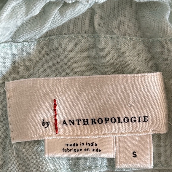 Anthropologie The Somerset Mini Dress Embroidered Linen Edition - Picture 9 of 16